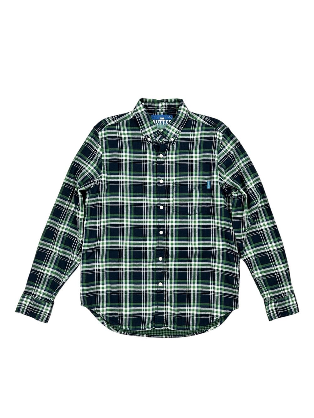 Chubbies The Nutter Plaid Light Soft Cotton Flannel Long Sleeve Shirt — Small
